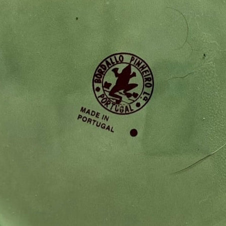 Farm by Bordallo Pinheiro Green Embossed Plate