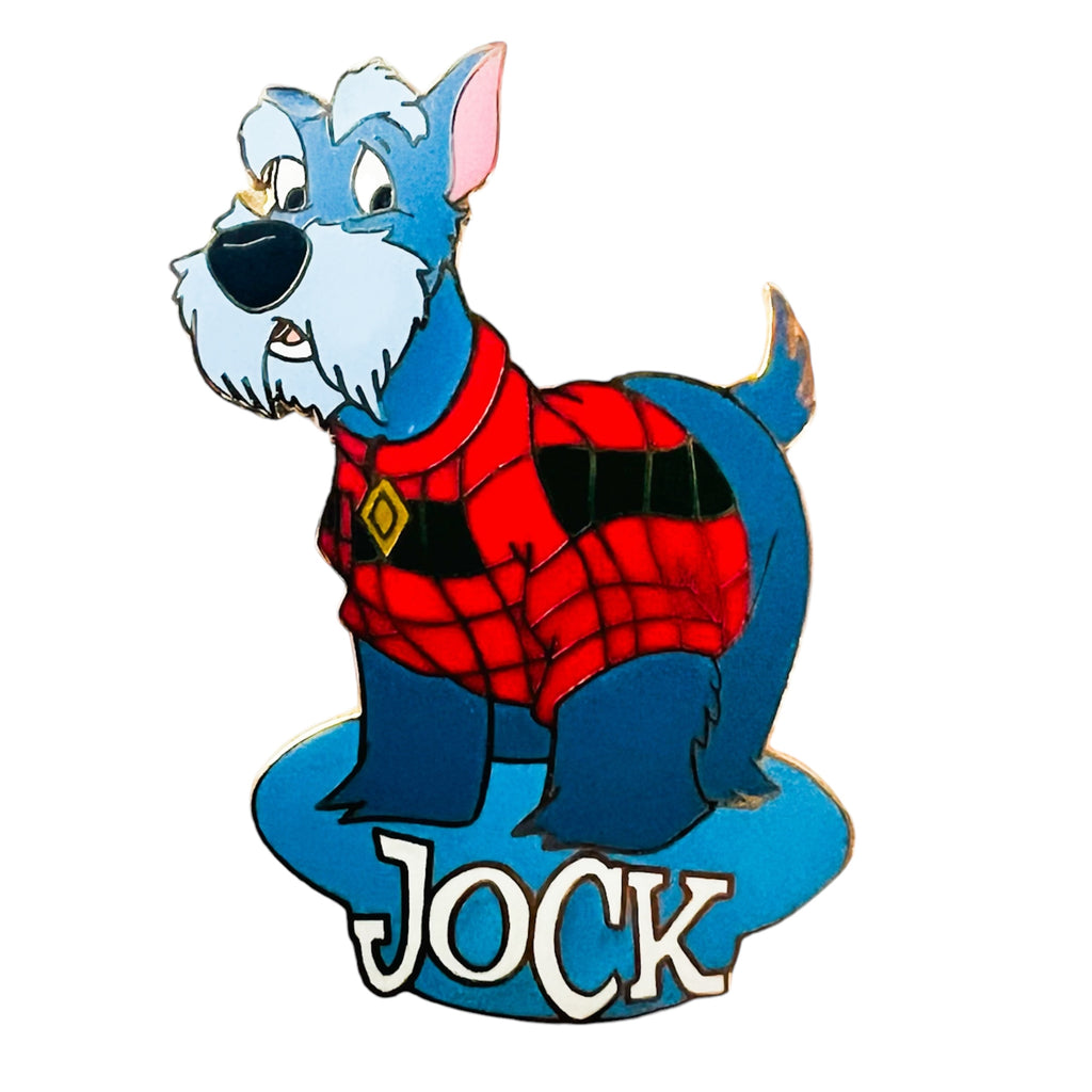 Disney Scotty Dog Jock from Lady and the Tramp Canine Series LE Pin