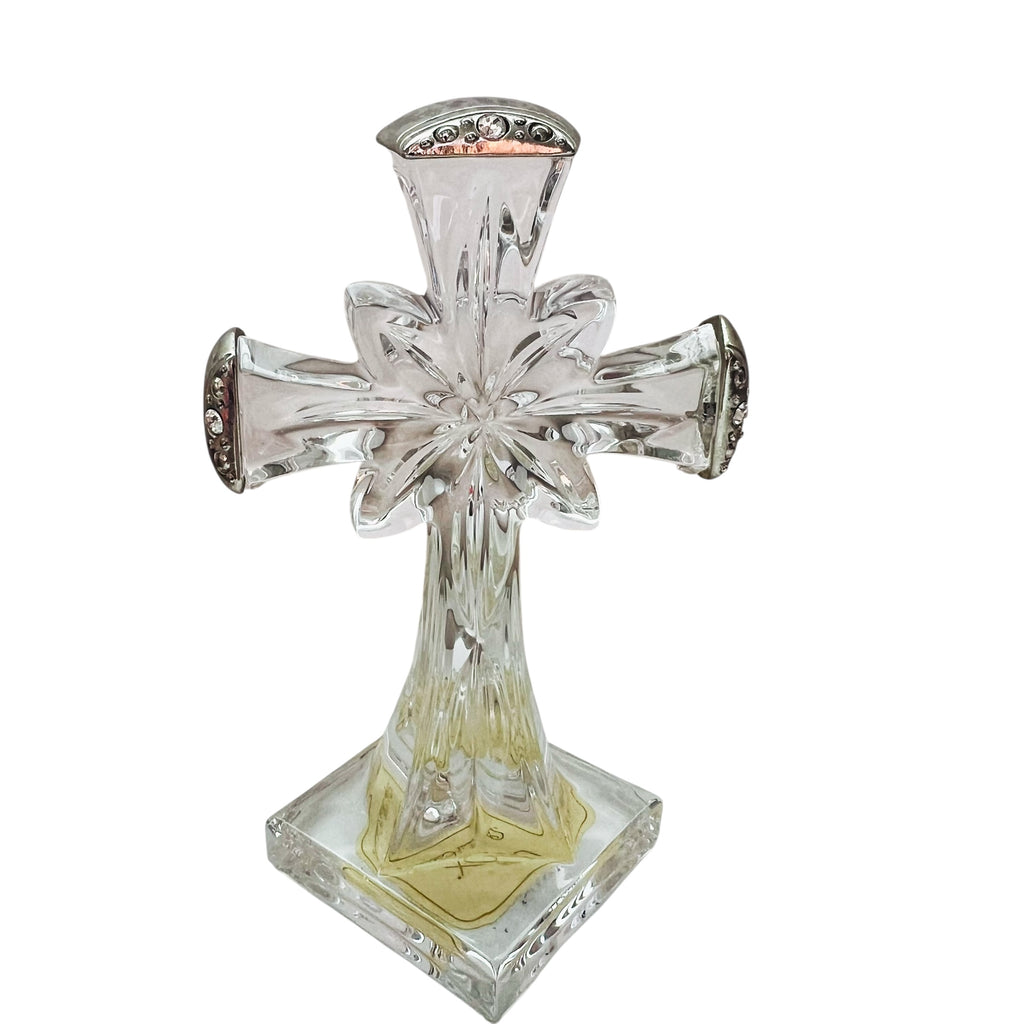 Lenox Diamonds & Pearls Collection Faux Diamonds Crystal Pave Cross