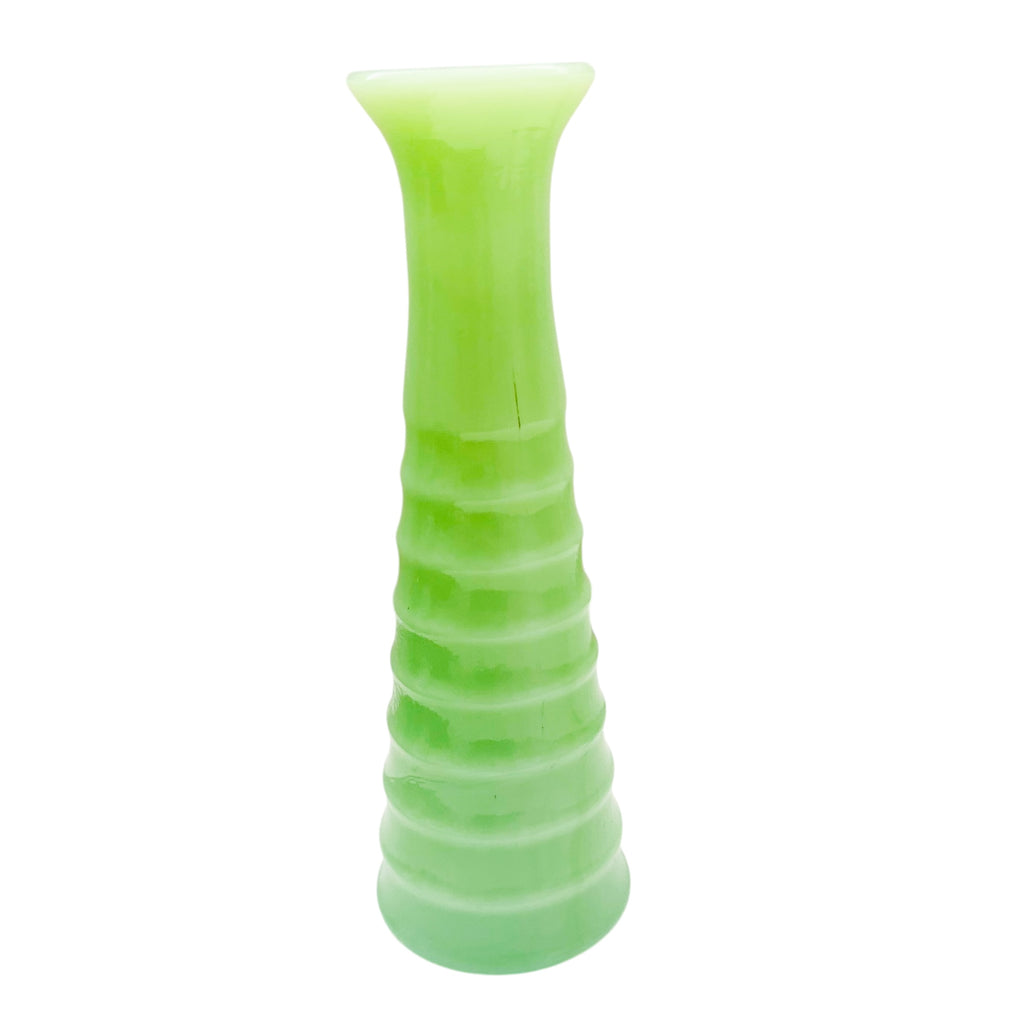 Vintage Jadeite Bud Flower Vase