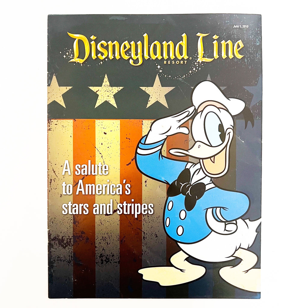 Disneyland Line Magazine July 1st 2010 Cast Member Issu