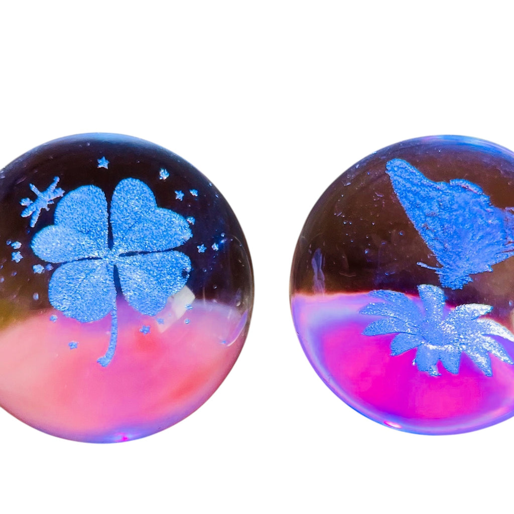 3d Crystal Ball Plants System Crystal Ball with Led Lamp Base