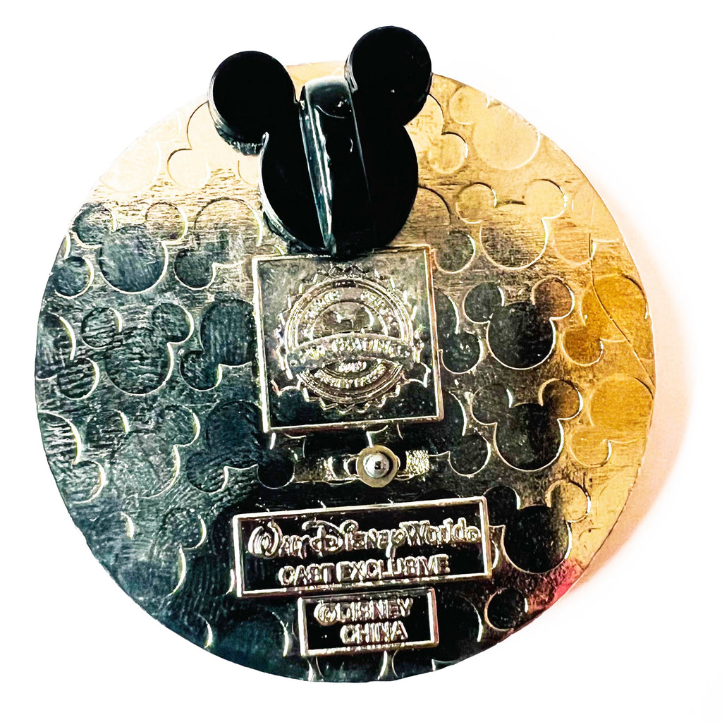 Disney WDW Cast Member Crossing Mickey and Minnie Slider Pin