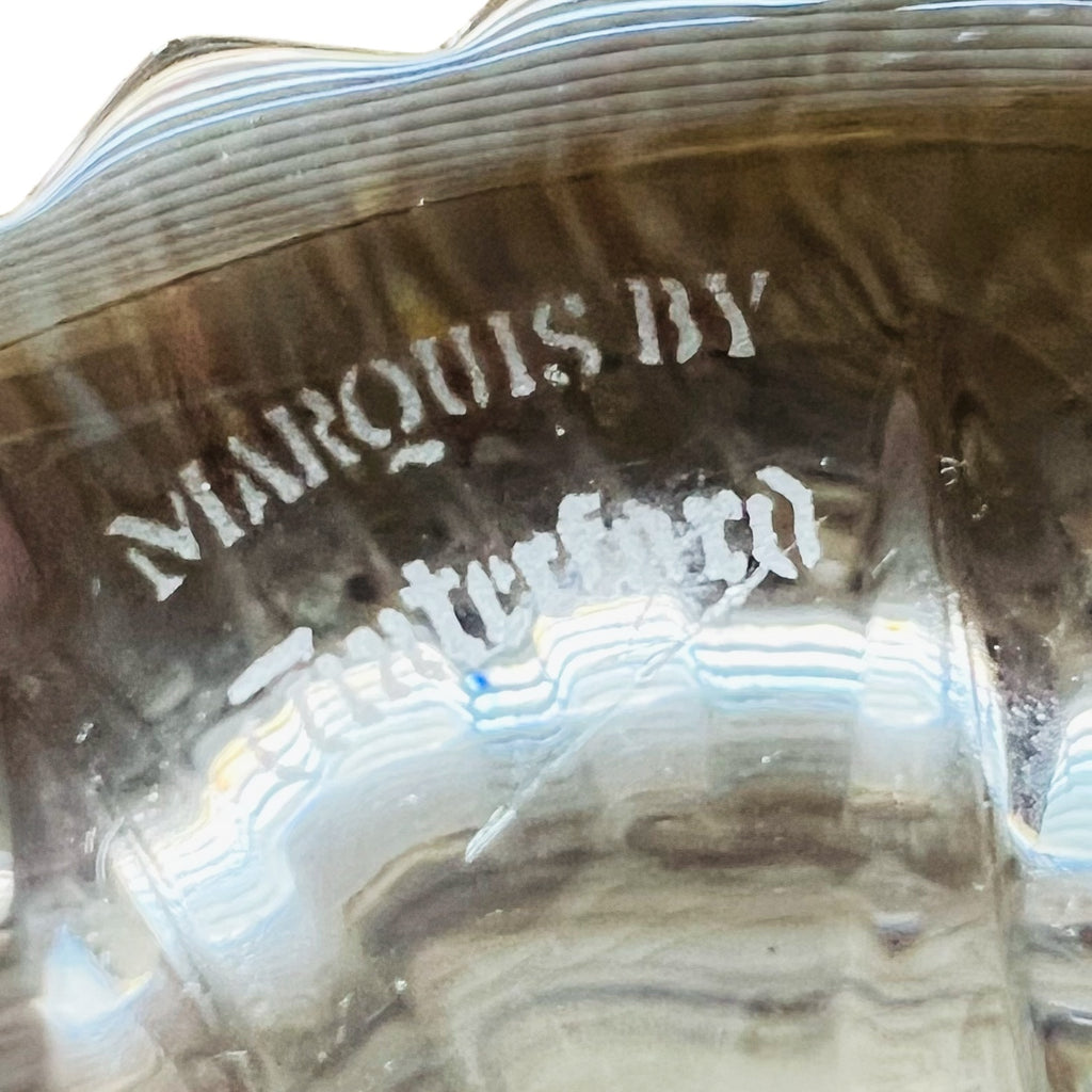 Waterford Marquis Hanover Gold Rim Biscuit Barrel