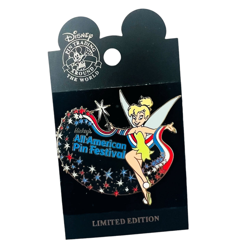 Disney Mickey's All American Pin Festival 2003 Tinker Bell Passholder Exclusive LE Disneyland Resort Pin
