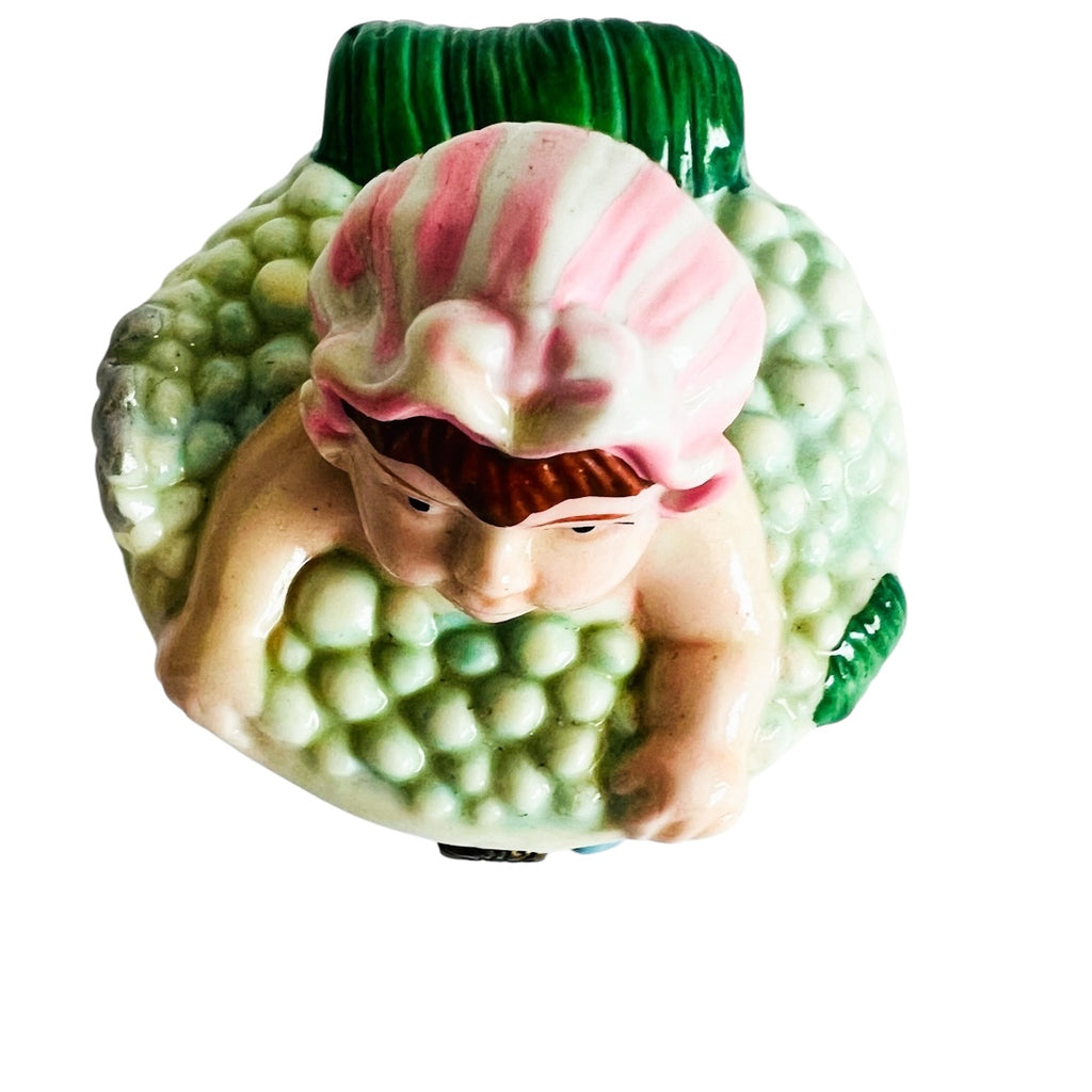 Vintage Lady Bubble Bath Hinged Trinket Box