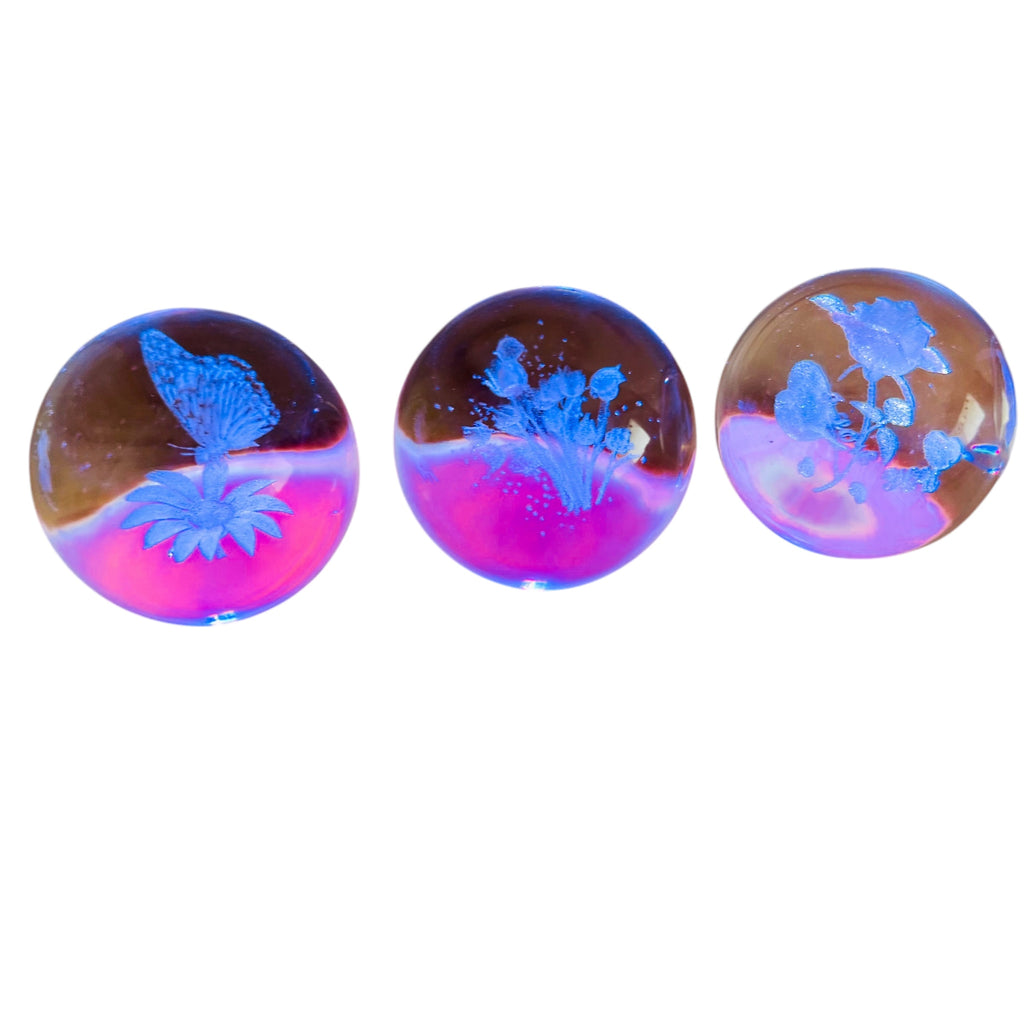 3d Crystal Ball Plants System Crystal Ball with Led Lamp Base