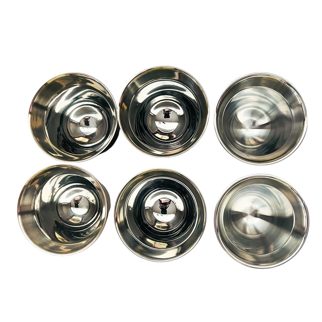 Nespresso 5.5 Designers Pixie Espresso Stainless Steel Cups