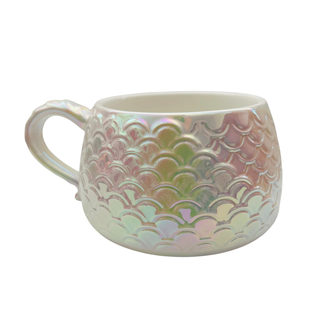 Starbucks Dragon Lunar New Year White Iridescent Pearlized 2024 Mug