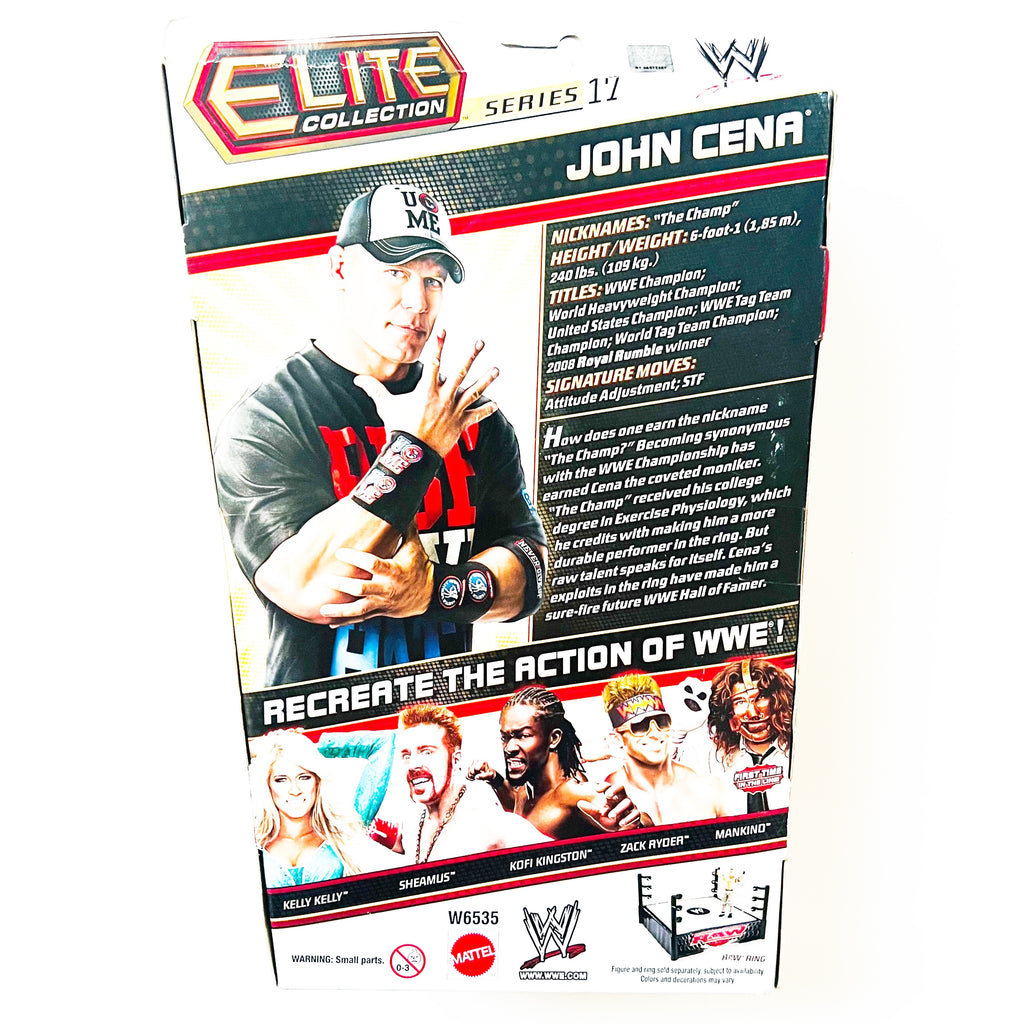WWE Toy Wrestling Elite Collection Series 17 John Cena Action Figure