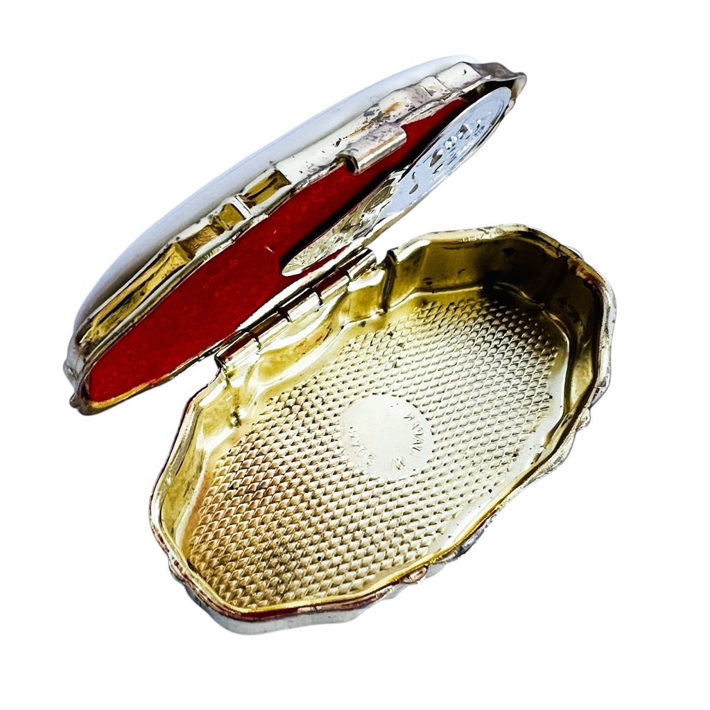 Vintage I Love New York Metal Tin Mini Trinket Box