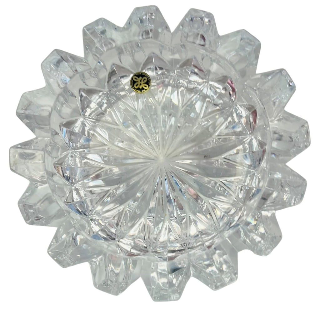 Vintage Hoya Corporation Cut Glass Crystal Made in Japan Bowl