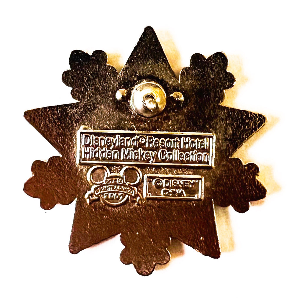Disney 2007 Hotel Hidden Mickey Snowflake CollectionTinker Bell Pin