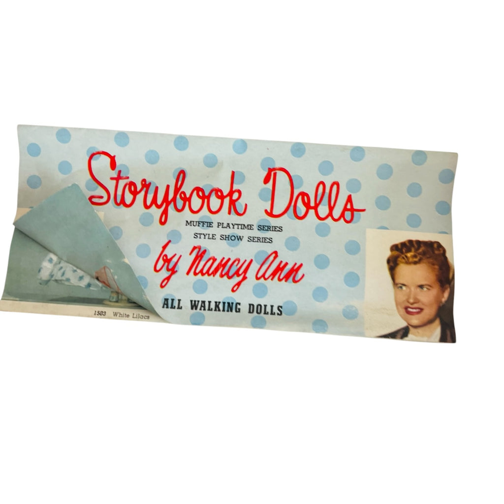 Storybook Dolls by Nancy Ann Red Polka Dot Dress Doll