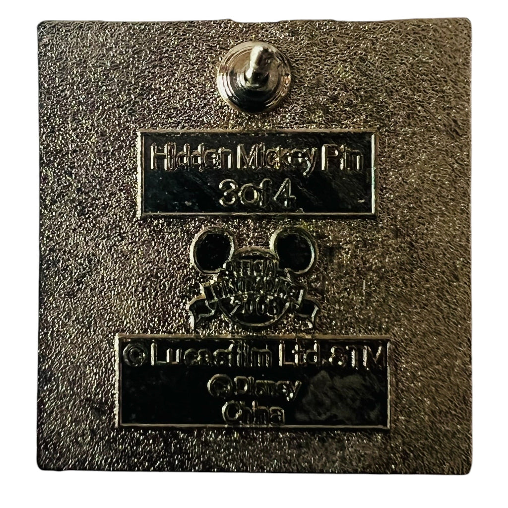 Disney Fast Pass Star Tours Hidden Mickey Pin