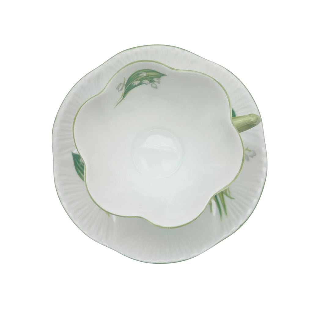 Vintage Shelley Dainty Pattern English Cup & Saucer Set Lily of the Valley