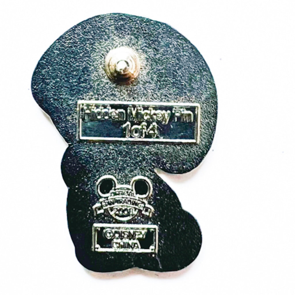 Disney Fantasia Mushroom Hop Low Hidden Mickey Pin