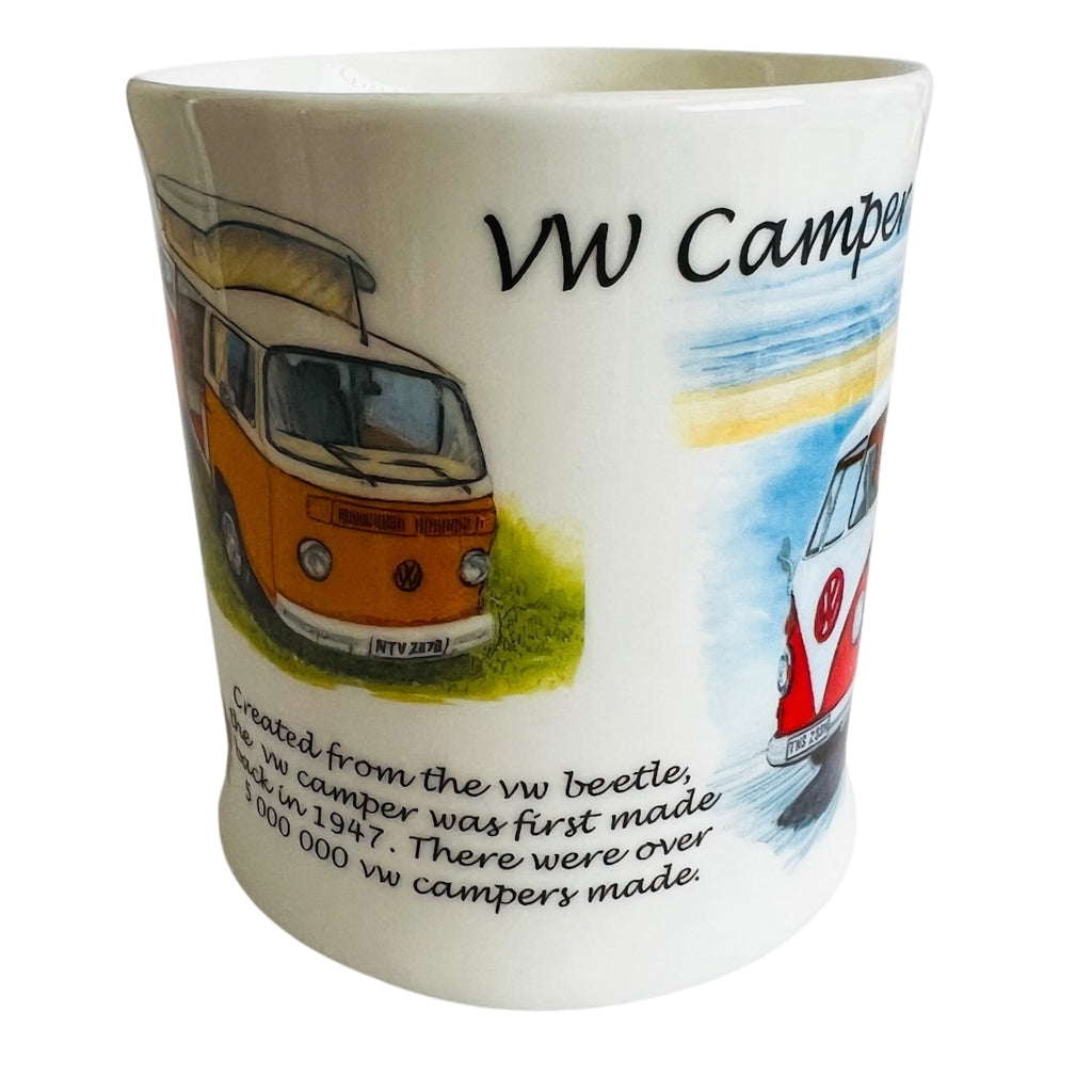 LSC Quality Giftware Fine Bone China VW Camper Coffee Cup Mug