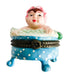 Vintage Lady Bubble Bath Hinged Trinket Box