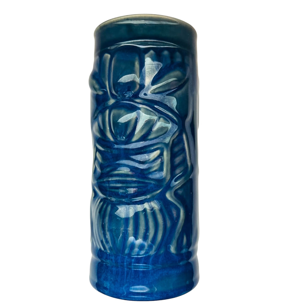 Vintage Libbey Hawaiian Tiki Ceramic Glossy Cup