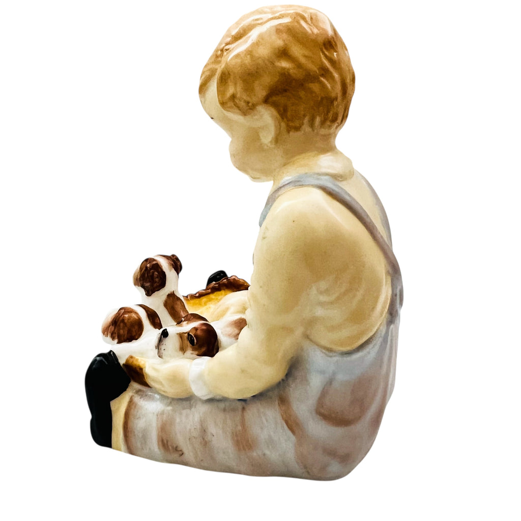 Vintage Paragon  Pals Boy Puppies Figurine