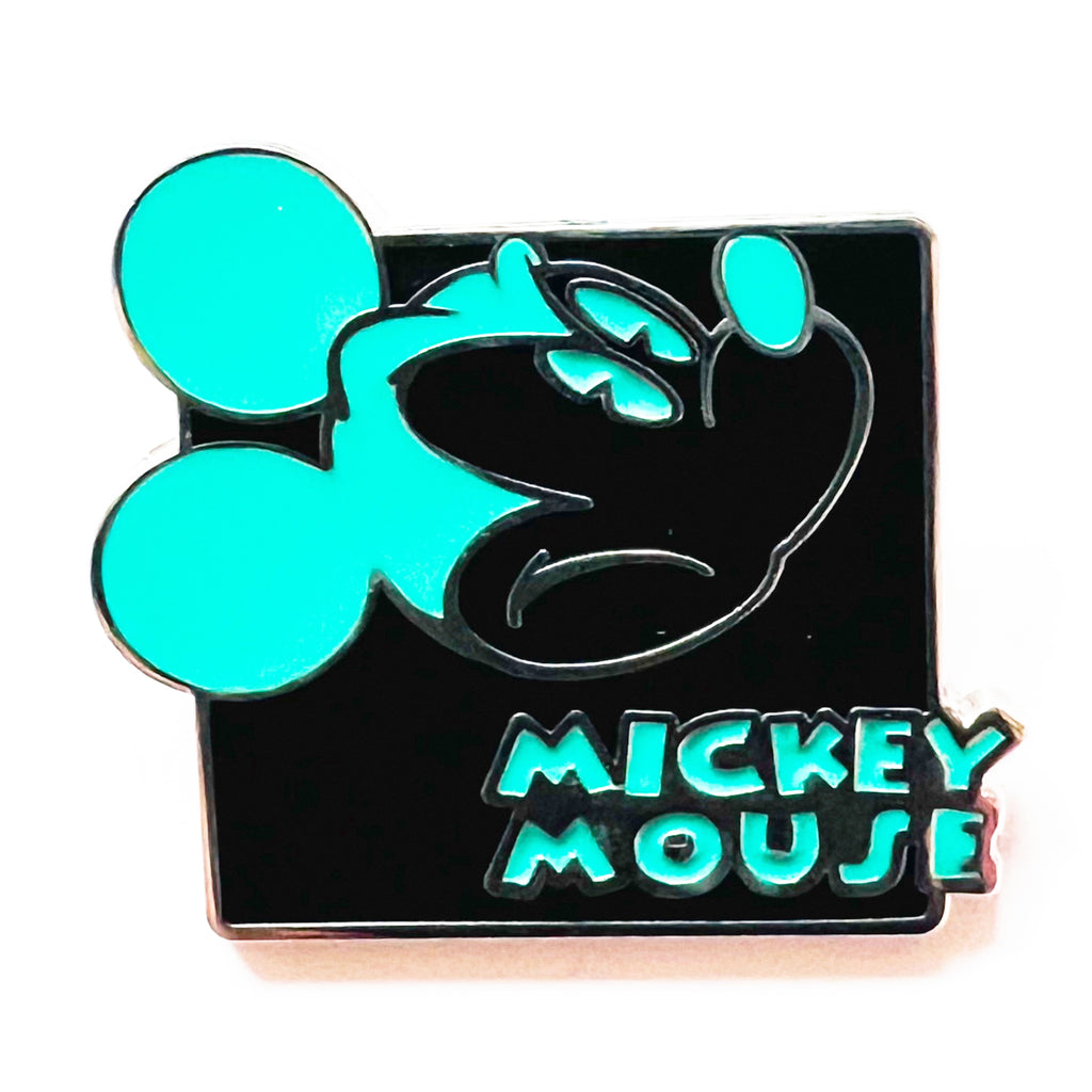 Disney Mickey Mouse Expression Hmph! Teal Mystery Series Pin