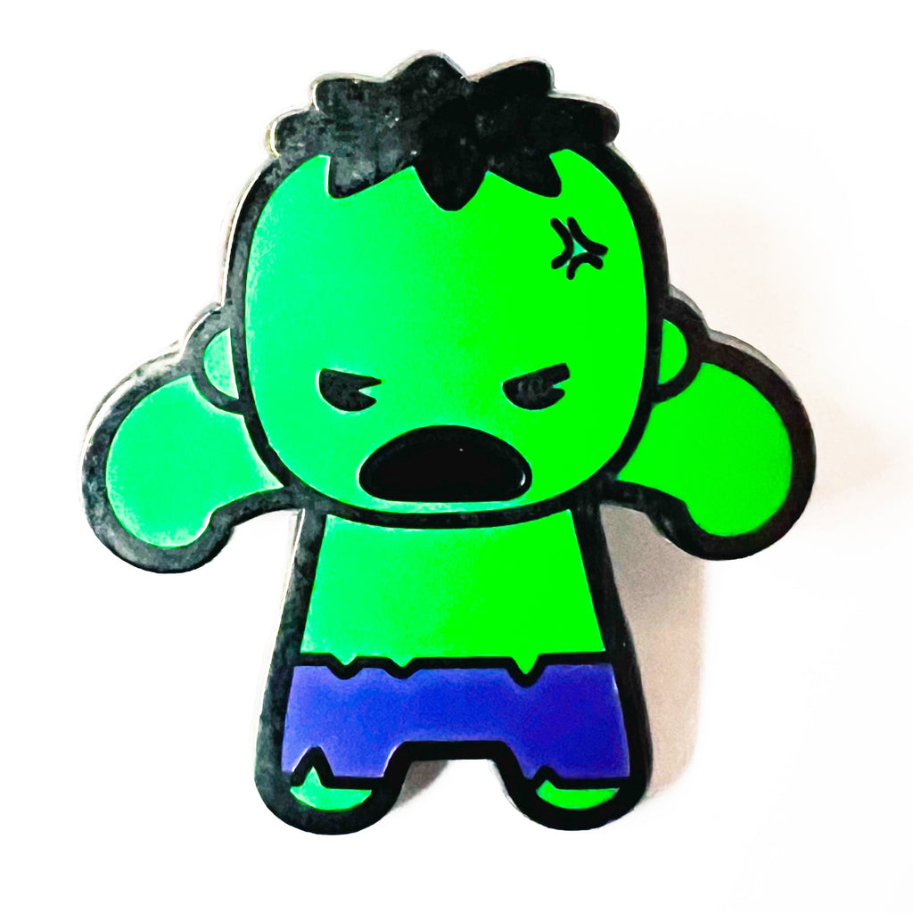Disney Marvel Avengers Hulk Kawaii Art Pin