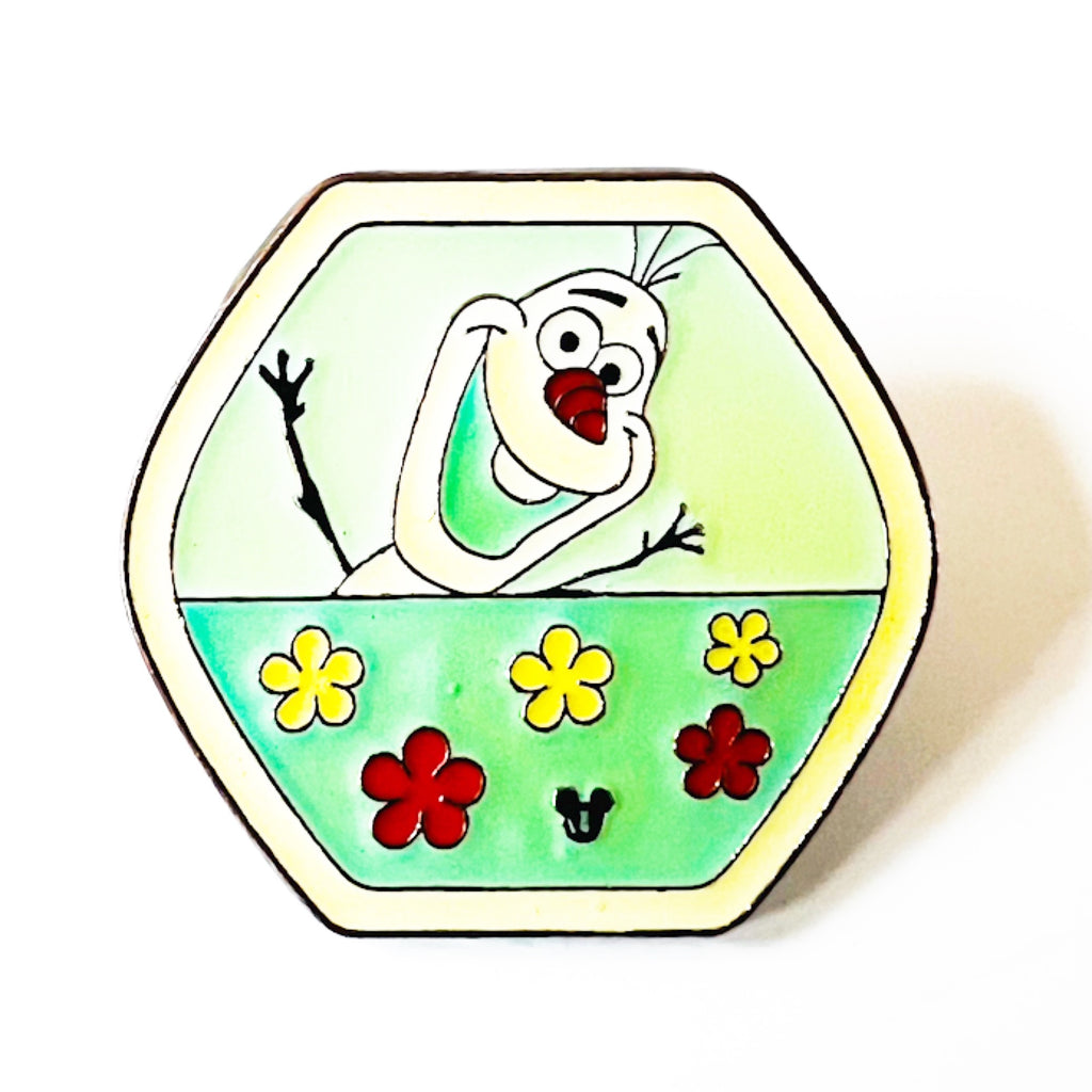 Disney Hong Kong HKDL Fun Day Magical Ferris Olaf Frozen Hidden Mickey Pin