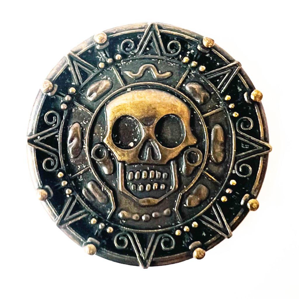 Disney Pirates of the Caribbean Skull Pirate Coin