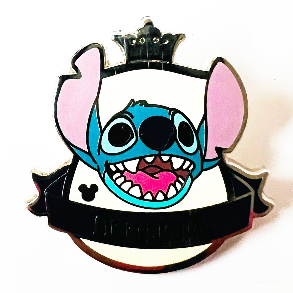 Disneyland DLR Stitch Hidden Mickey Completer Crests Pin