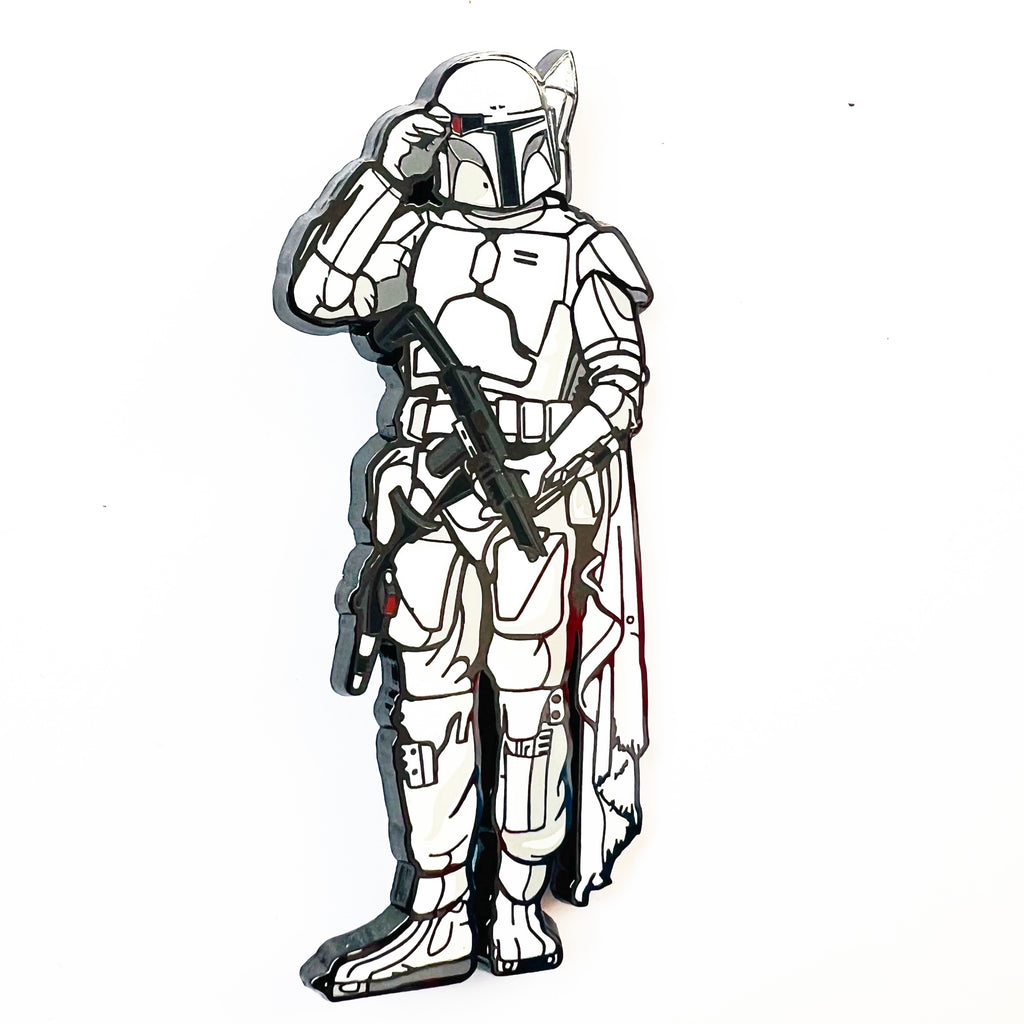 Disney Star Wars Boba Fett Fig Pin