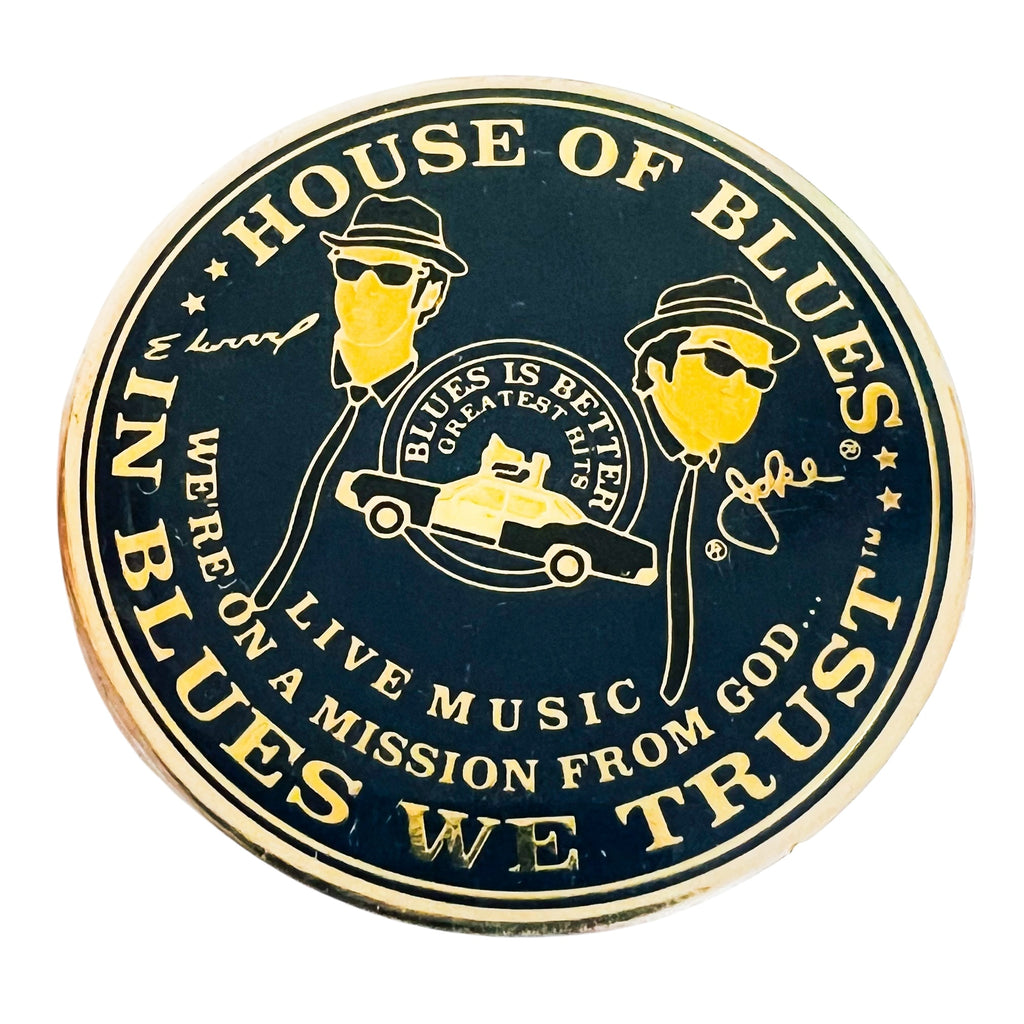 House Of Blues Brothers In Blues We Trust Live Music Fridge Magnet