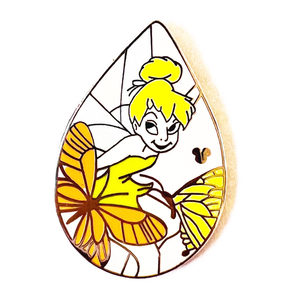 Disney Tinker Bell Rain Drops of Nature Butterflies Pin
