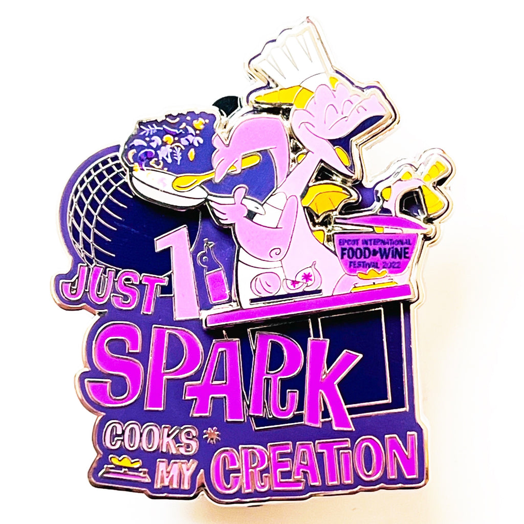Disney Parks Epcot Food & Wine Festival Chef Figment Cooking Limited Release Pin