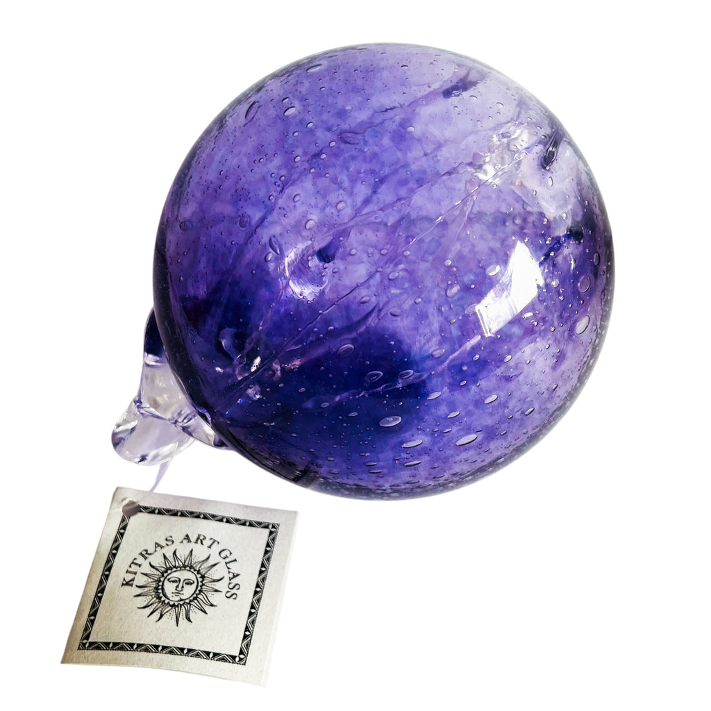 Kitra’s Art Glass Hanging Ball Sphere Ornament