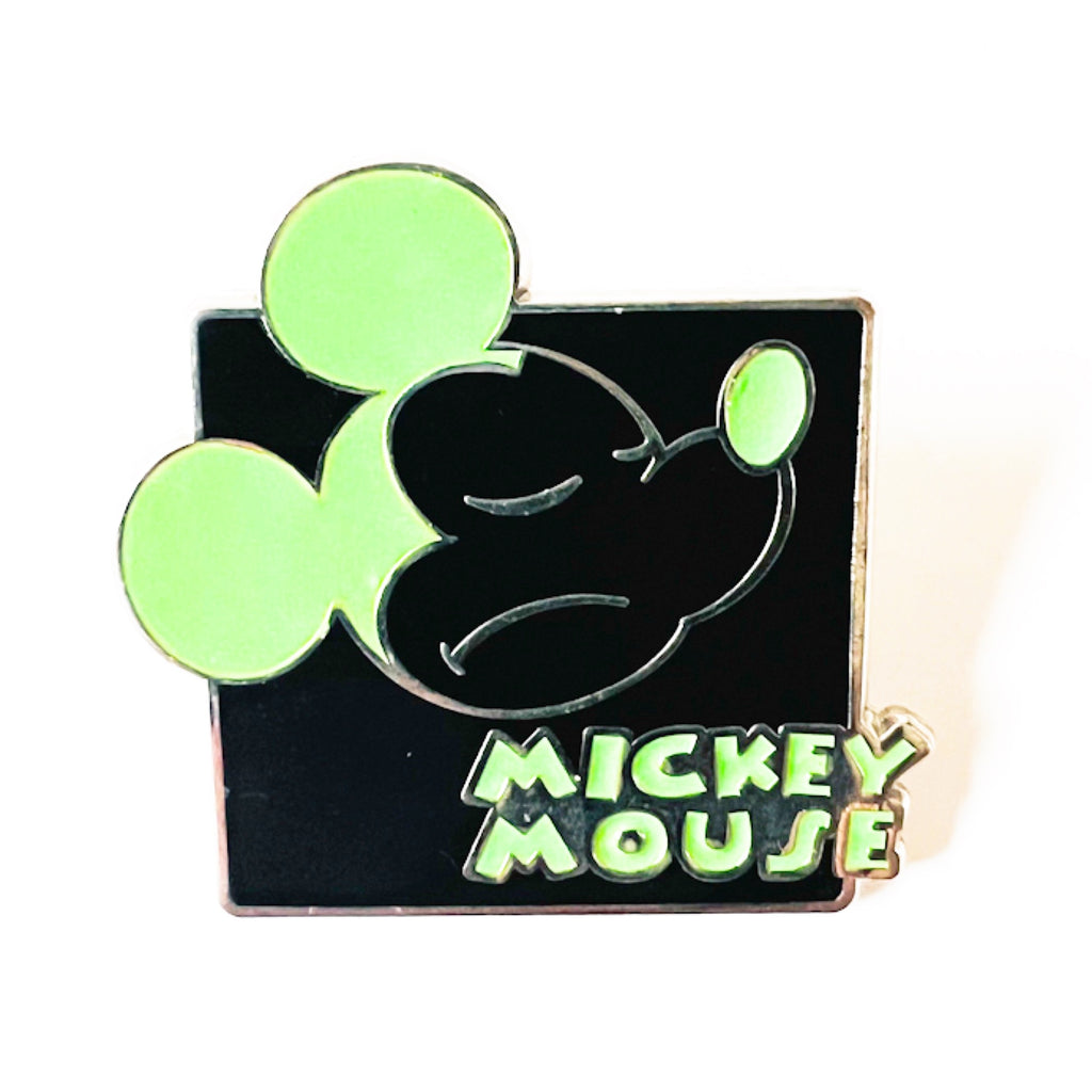 Disney Mickey Mouse Expression Hmph! Green Mystery Series Pin