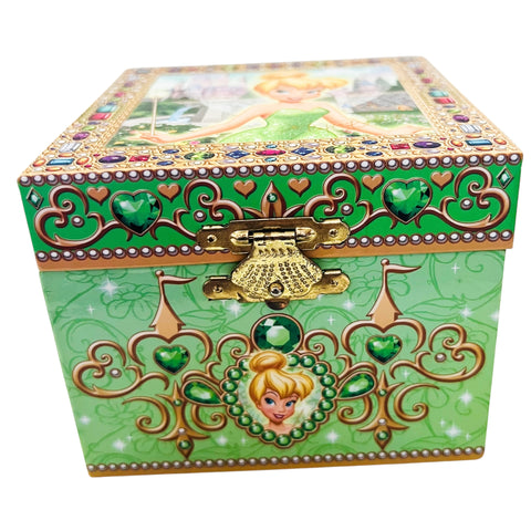 Disney Parks Tinkerbell Music Jewelry Box  Plays You Can Fly