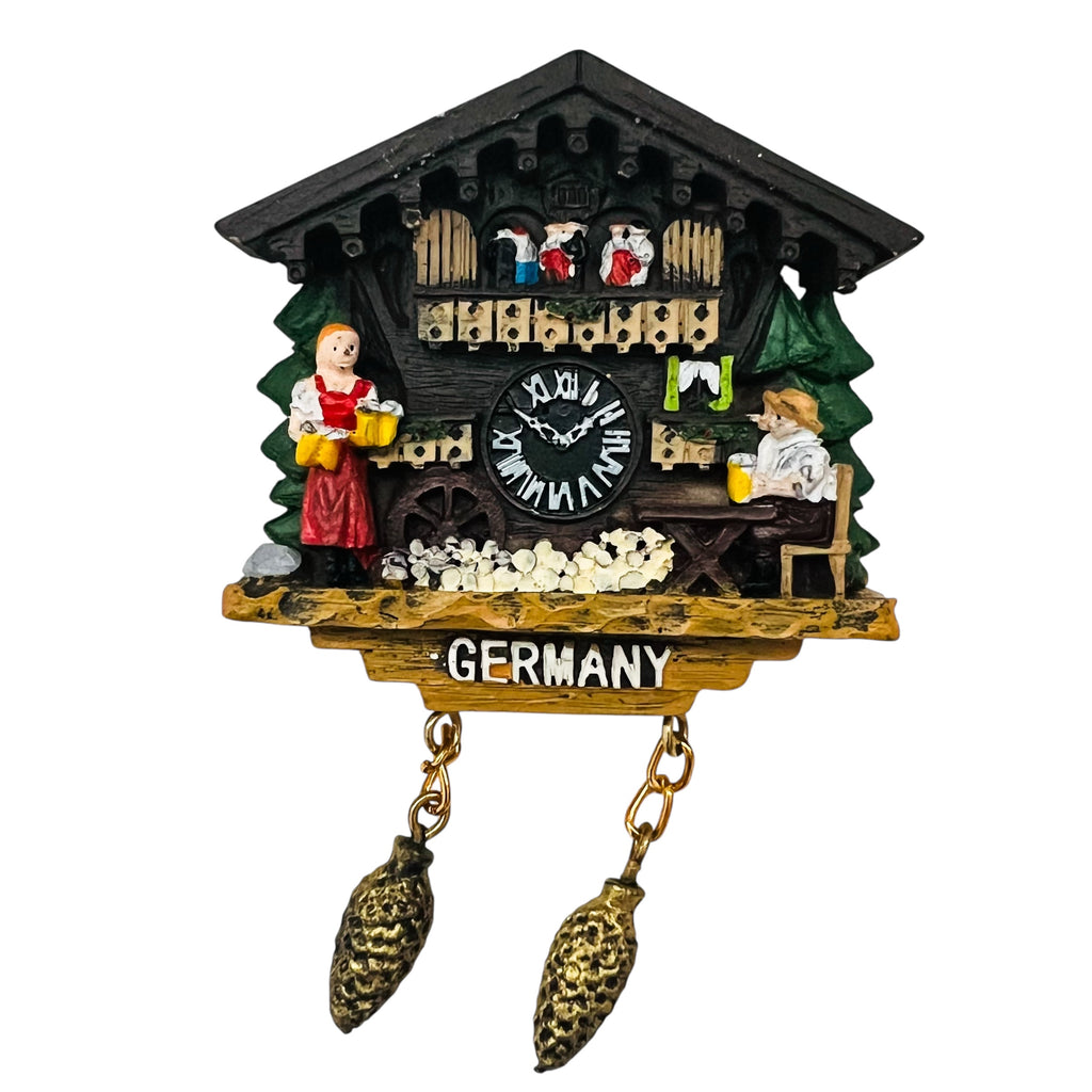 Vintage Charming Germany Cuckoo Magnet