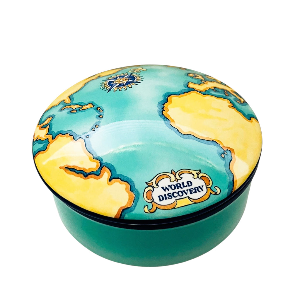 Vintage Tiffany & Co. Designed For Tauck World Discovery Lidded Trinket Dish