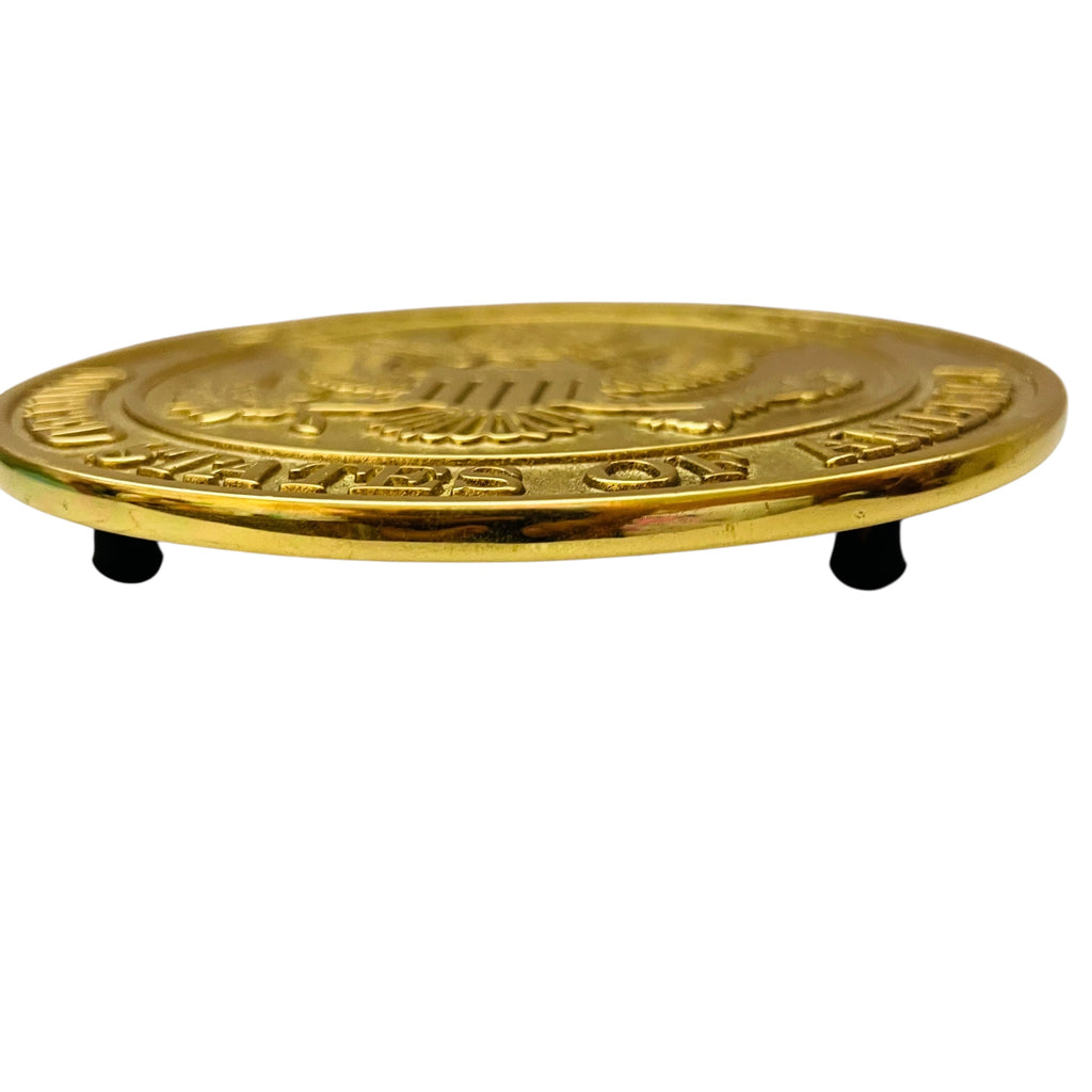 Vintage Great Seal Of The United States Of America Trivet