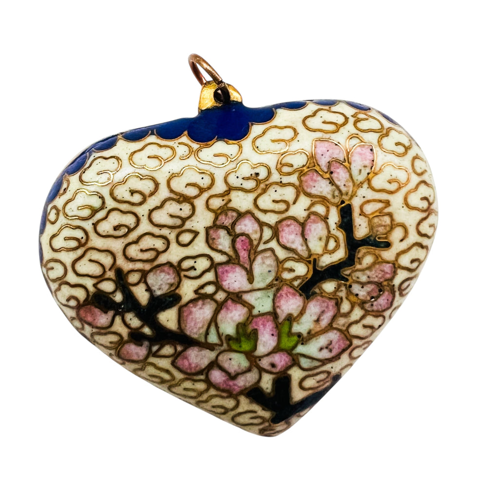 Vintage The People’s Republic of China Heart Necklace Pendant