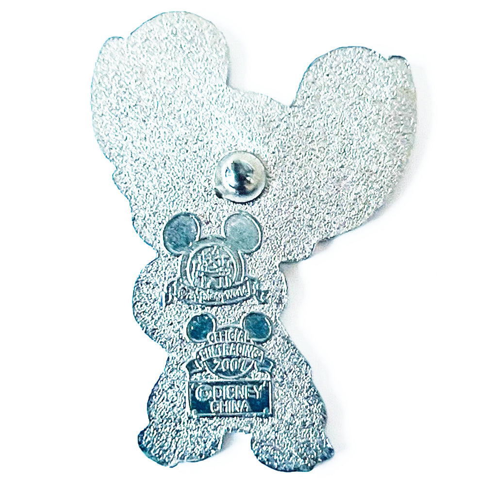 Walt Disney World Stitch Wearing Silver Ears Hat Pin