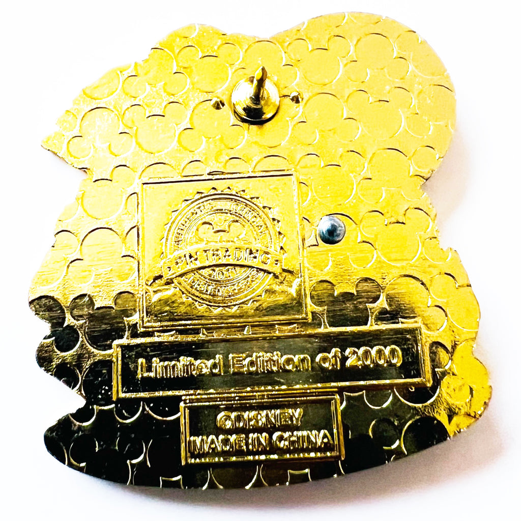 Disney Mickey Halloween Costume Pirate Jack Sparrow Jack-O-Lantern Bat LE 2000 Pin