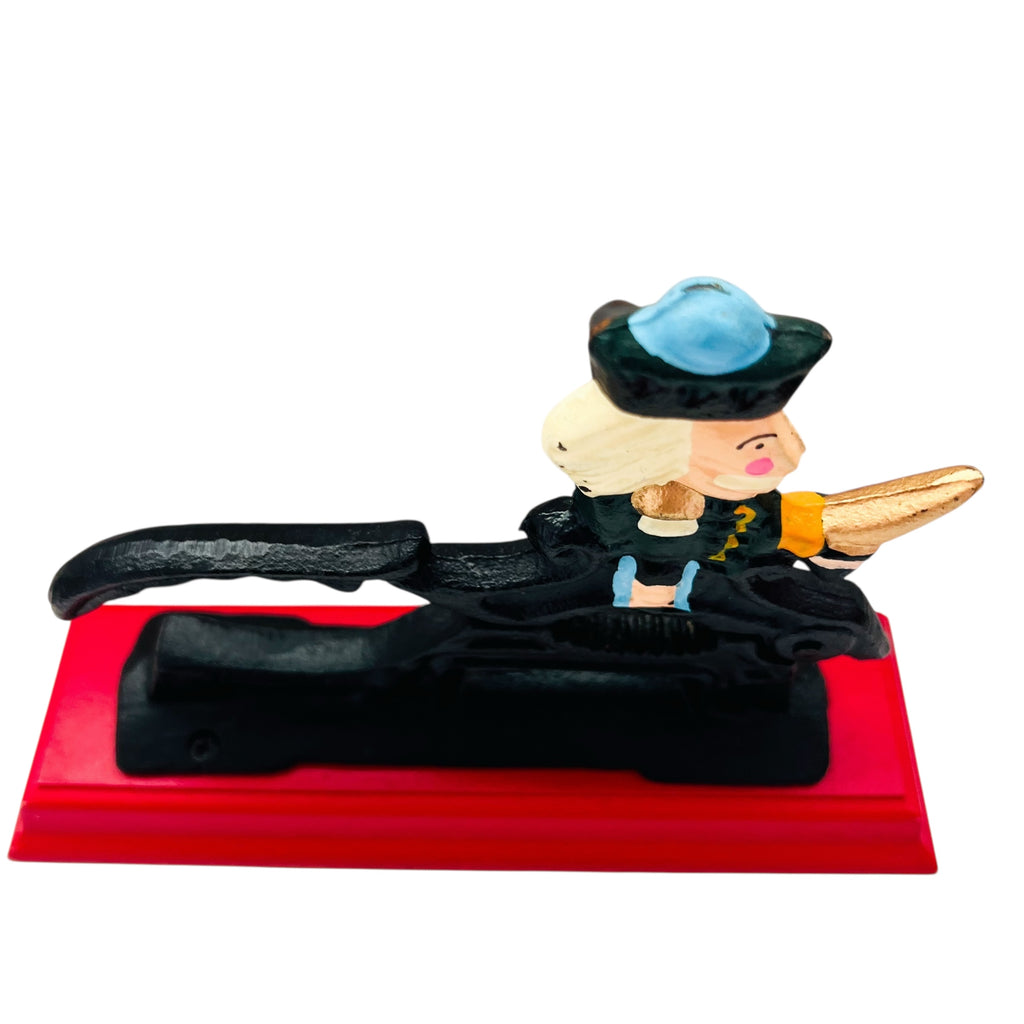 Vintage Nutcracker Solider Cast Iron Nut Cracker