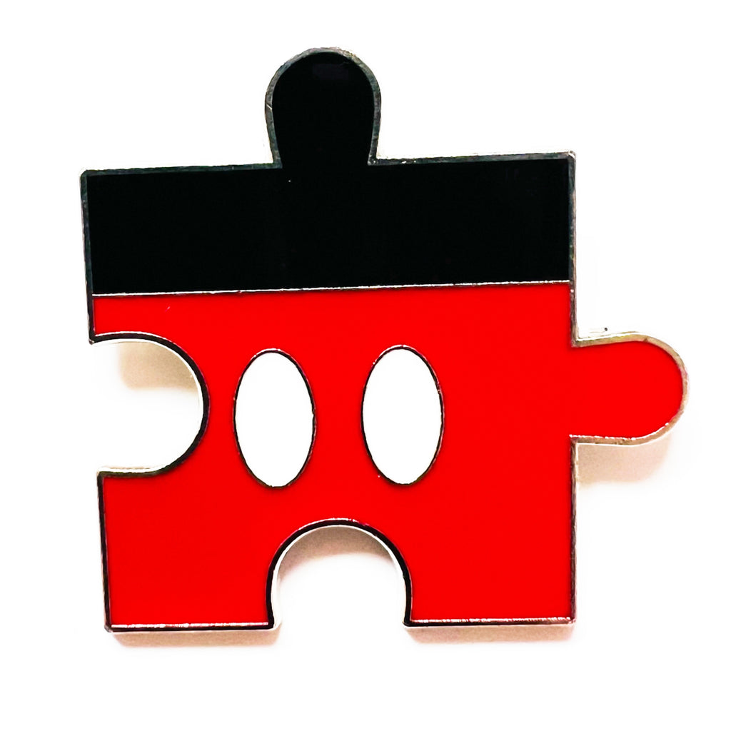 Disney Mickey Mouse Puzzle Shanghai Disneyland Pin