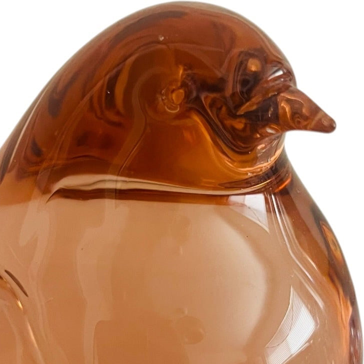 Murano Art Glass Signed Seguso Penguin