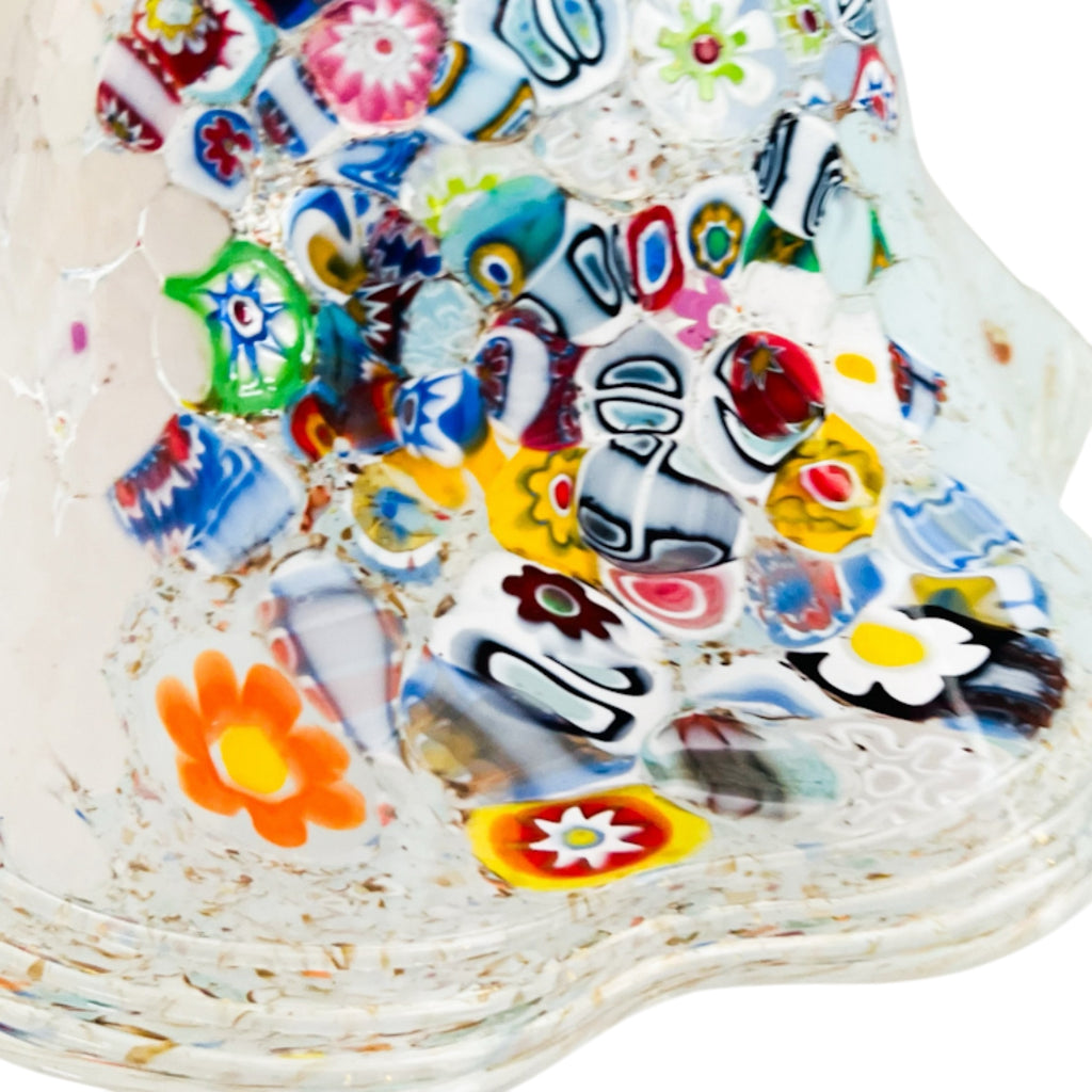 Vintage Murano Made In Italy Glass Millefiori Lamp Shade