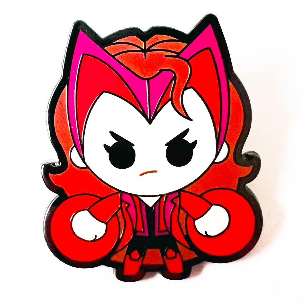 Disney Marvel Scarlet Witch Wandavision Kawaii Mystery Pin