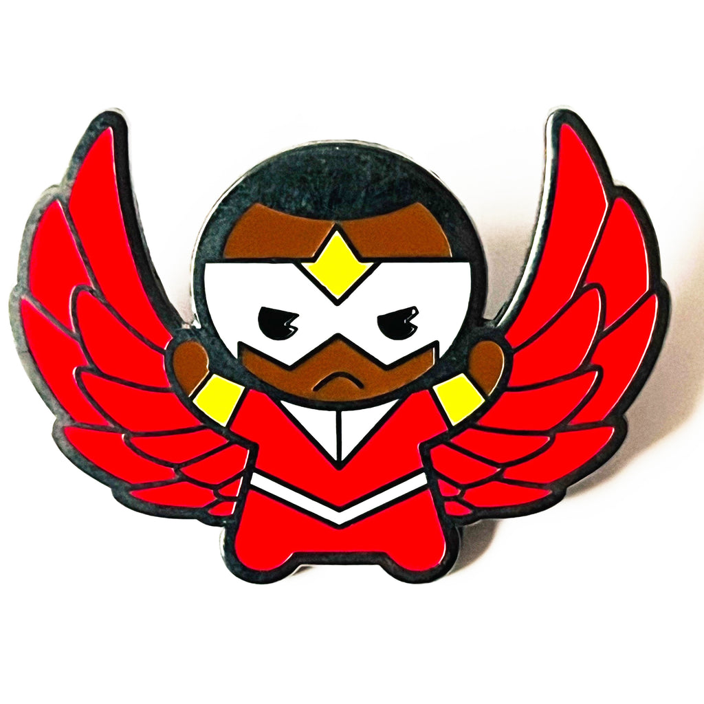 Disney The Falcon Avengers Marvel Kawaii Art Collection Pin
