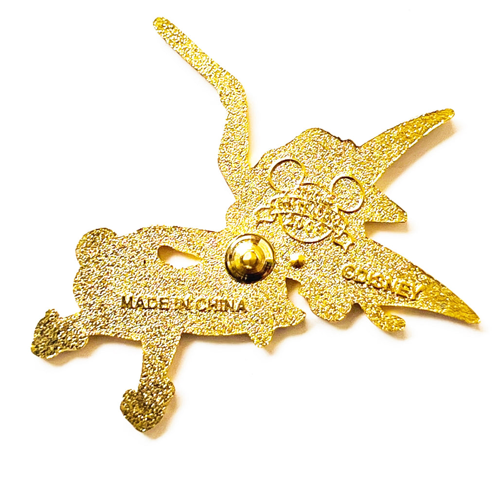 Disney Halloween Tinker Bell Wearing an Orange Witch Costume Pin